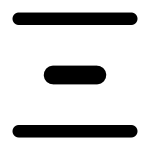Vertical Distribute SVG Icon